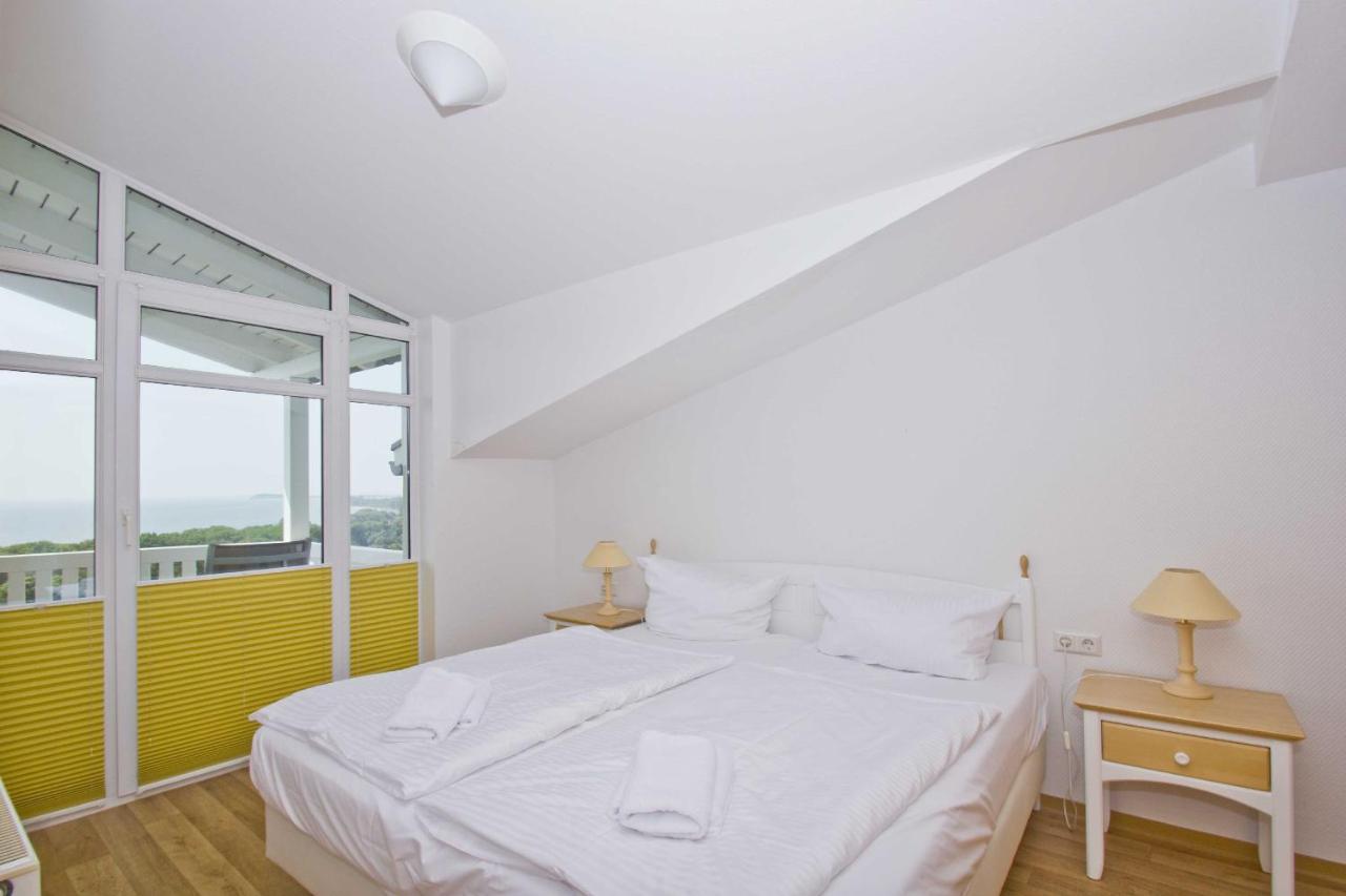 Mit Meerblick Und Balkon, Gratis Nutzung Vom Ahoi Erlebnisbad Und Sauna In Sellin - Meeresblick Fewo 17 Goehren  Kültér fotó